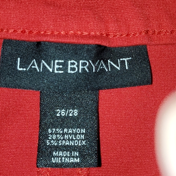 Excellent condition lane Bryant red skirt 26/28 - Picture 4 of 4